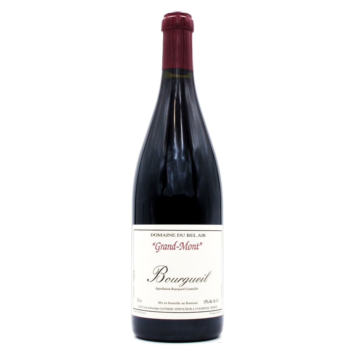 Domaine DU BEL AIR Bourgueil "Grand Mont" 2021