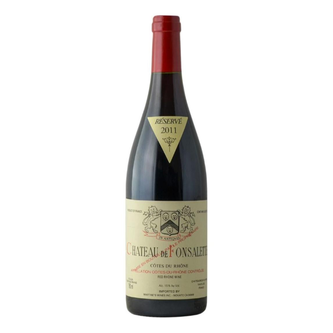 Chateau DE FONSALETTE Cotes-du-Rhone 2011