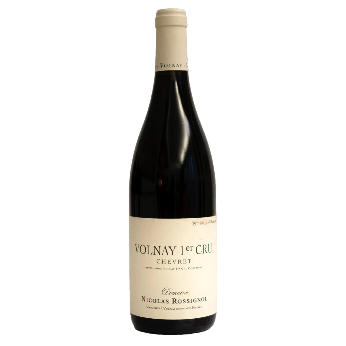 Domaine NICOLAS ROSSIGNOL Volnay 1er Cru "Chevret" 2017