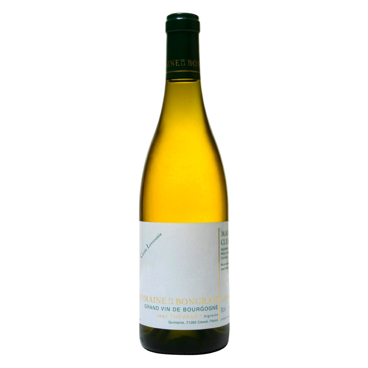 Domaine de LA BONGRAN Vire-Clesse "Levroutee" 2017