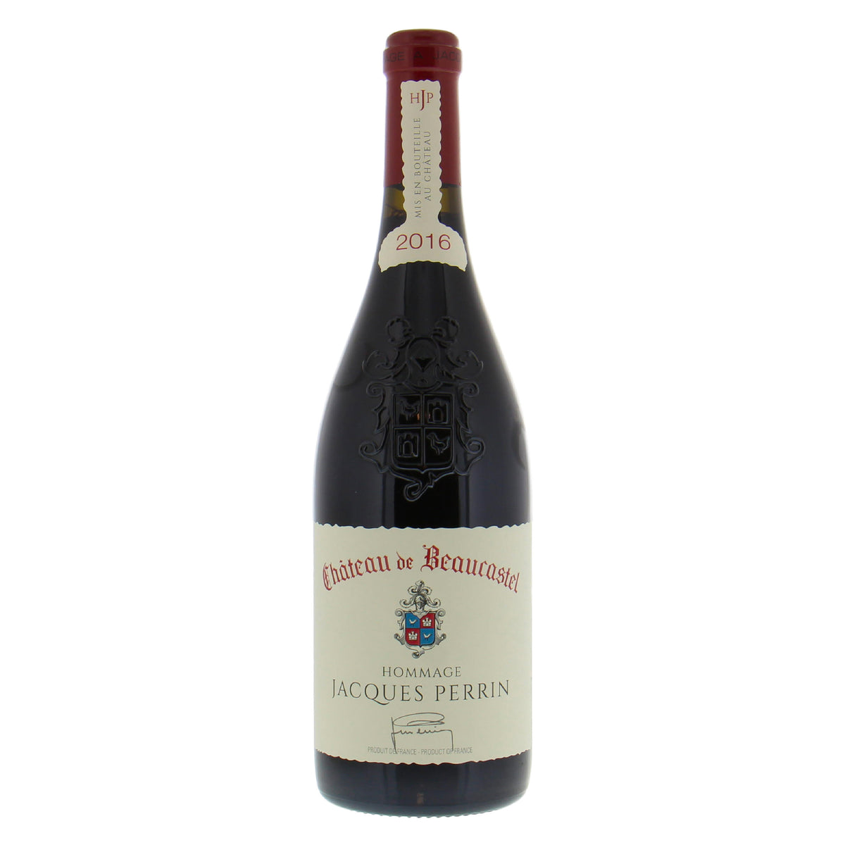 Chateau de BEAUCASTEL Chateauneuf-du-Pape "Hommage a Jacques Perrin" 2016