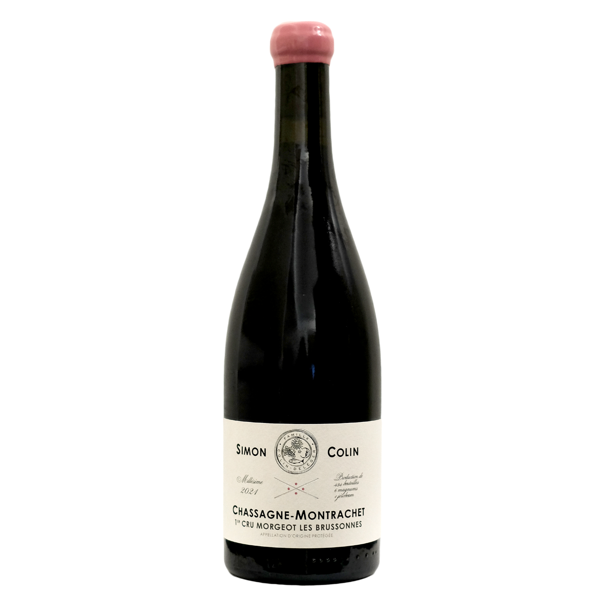 SIMON COLIN Chassagne-Montrachet 1er Cru "Morgeot Les Brussonnes" 2022 (Red)