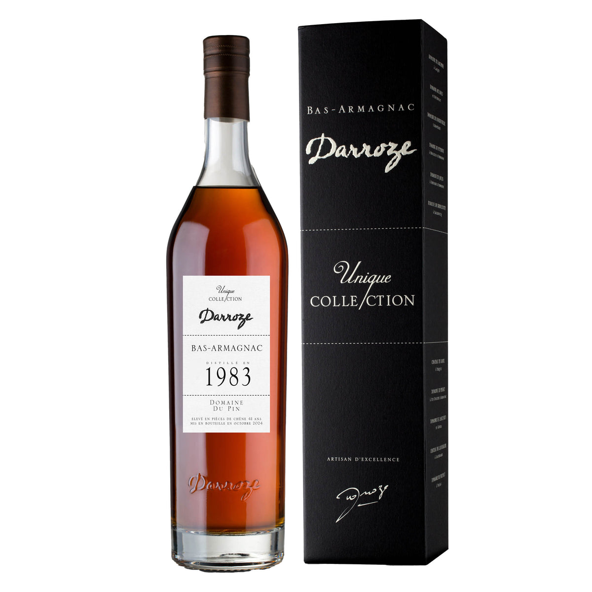 DARROZE Bas-Armagnac &quot;Domaine Le Pin&quot; 1983 - 70cl