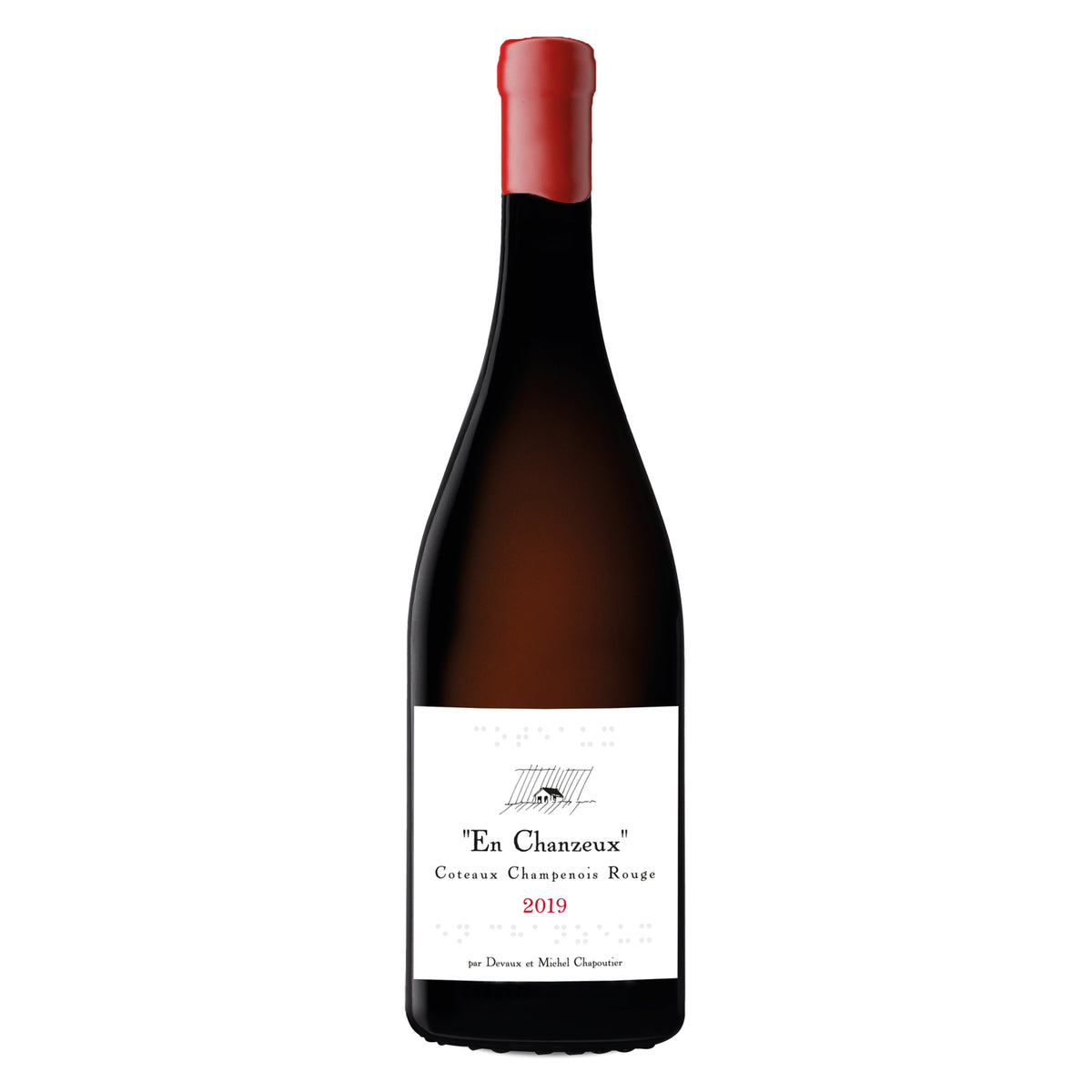 DEVAUX &amp; M. CHAPOUTIER Coteaux Champenois &quot;En Chanzeux&quot; 2019 (Still Red Wine)