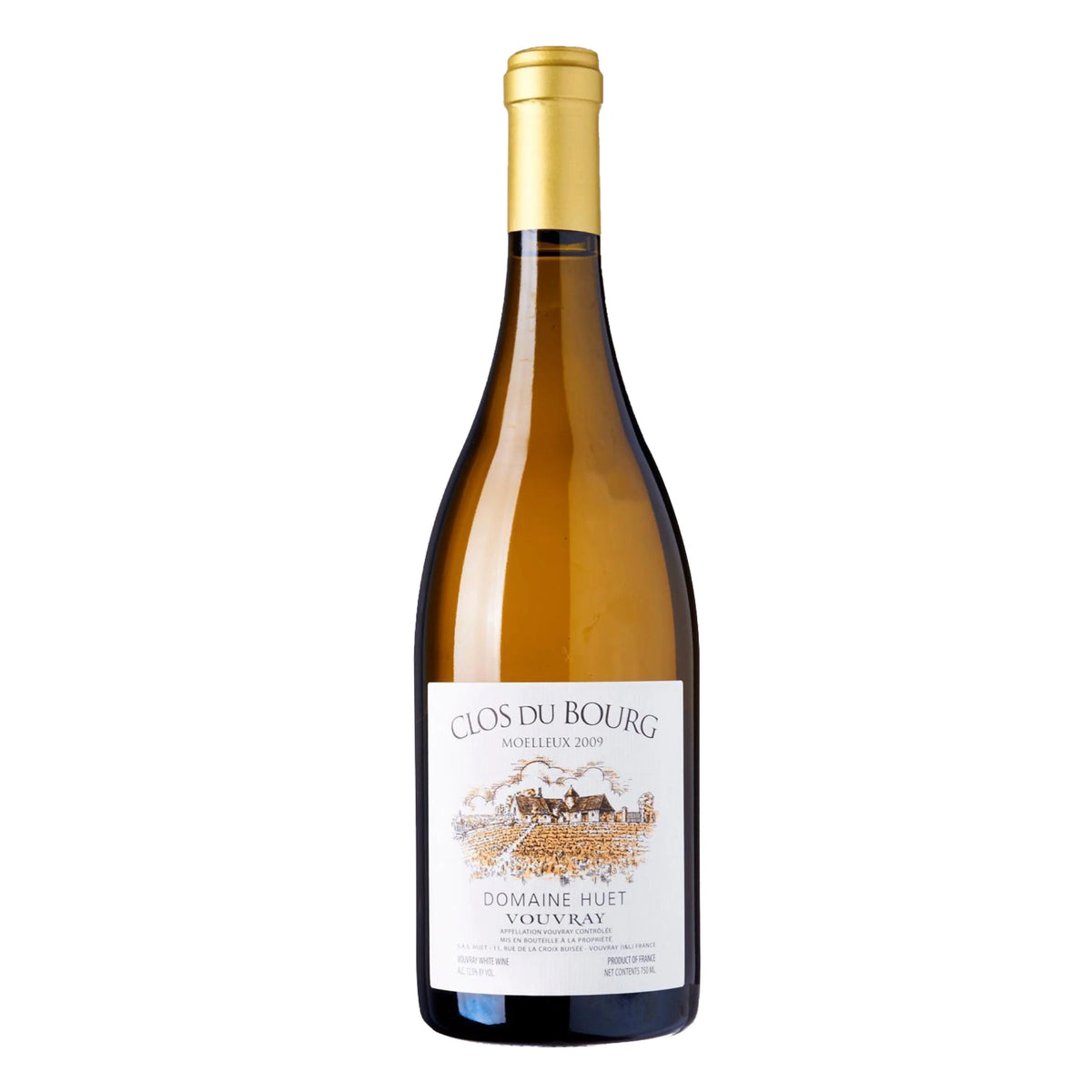 Domaine HUET Vouvray "Le Clos du Bourg" Moelleux 2002