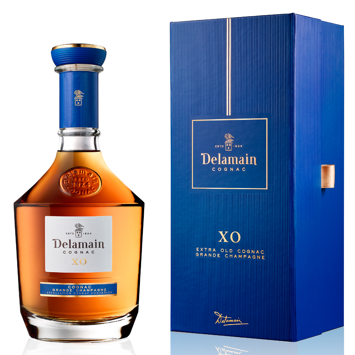 DELAMAIN Cognac Decanter &quot;XO&quot; - 70cl with Gift Box
