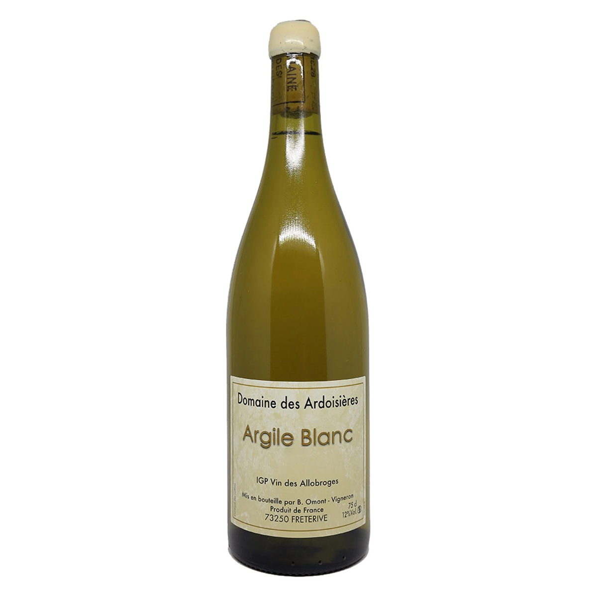 Domaine des ARDOISIERES IGP Vin des Allobroges &quot;Argile Blanc&quot; 2020