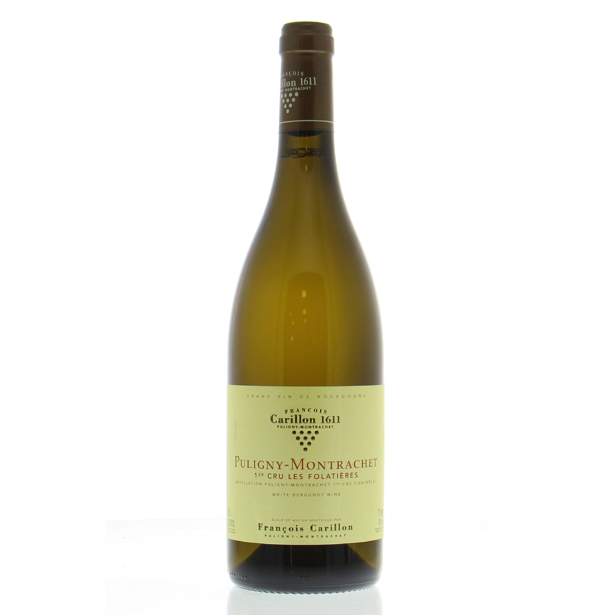 Domaine FRANCOIS CARILLON Puligny-Montrachet 1er Cru &quot;Les Folatieres&quot; 2014