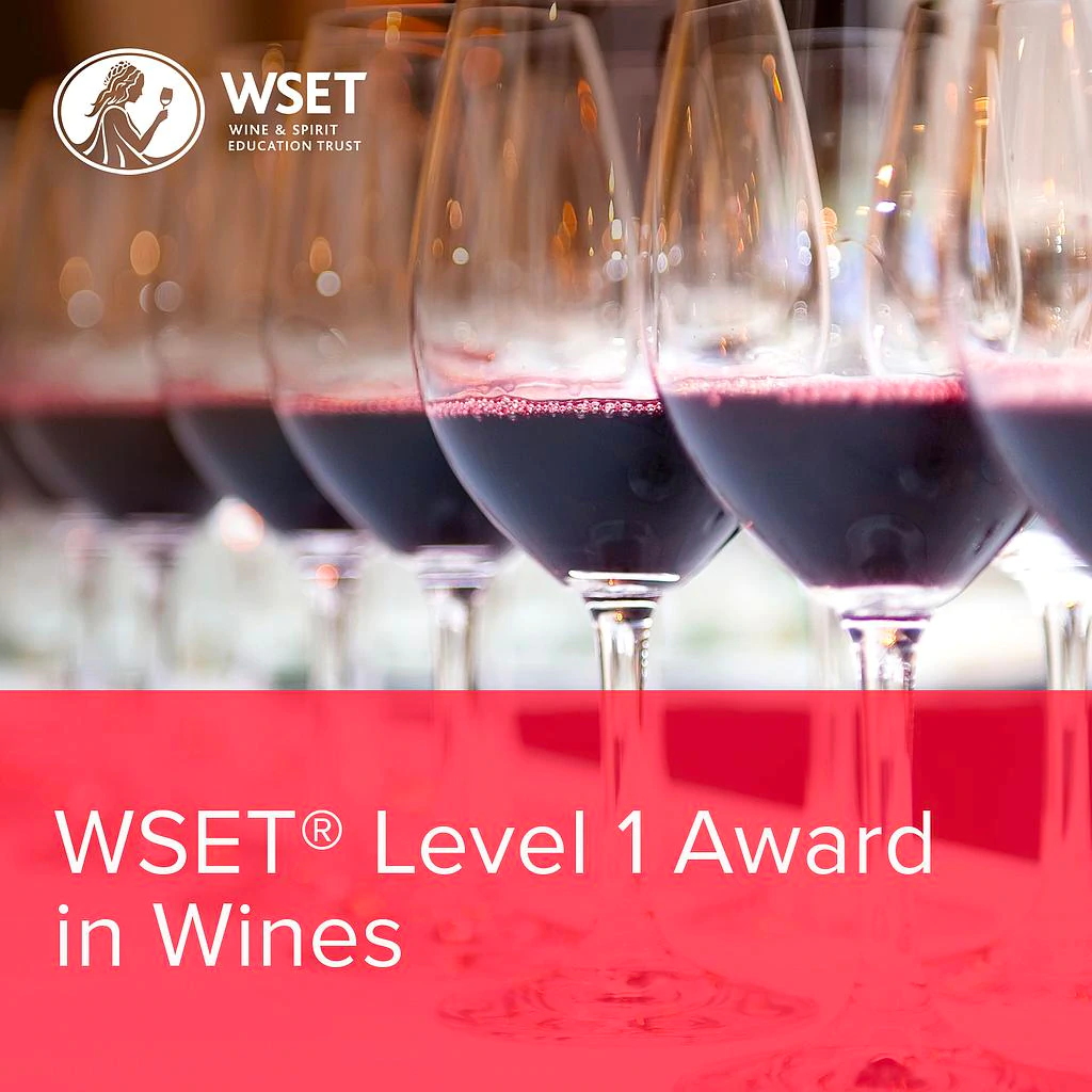 WSET Level 1 Award in Wines - Saturday, April 6th