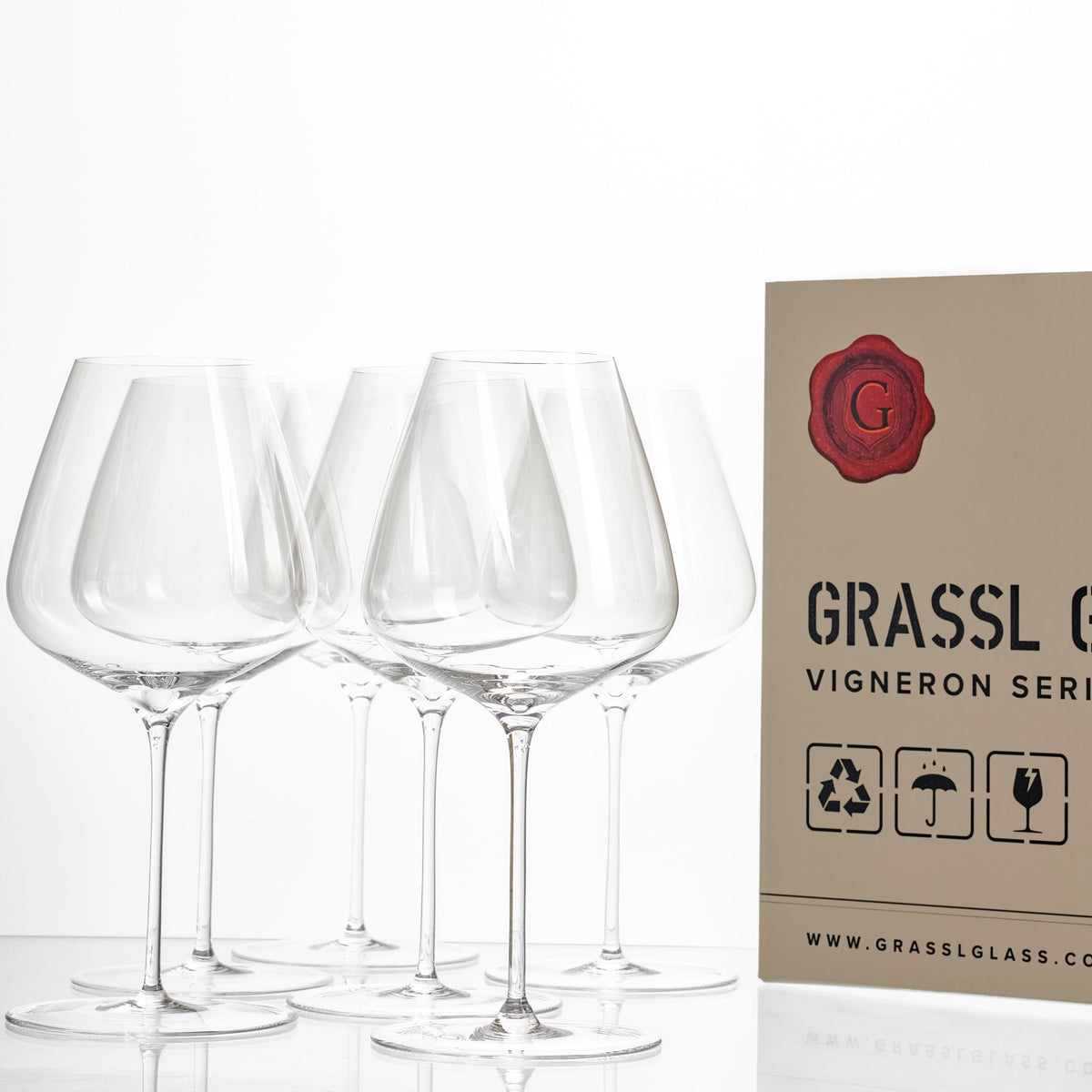 GRASSL GLASS Vigneron Series &quot;Cru&quot; (Box of 6)