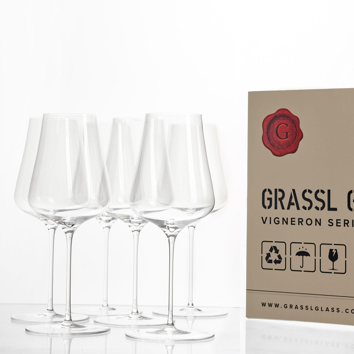 GRASSL GLASS Vigneron Series &quot;Liberte&quot; (Box of 6)