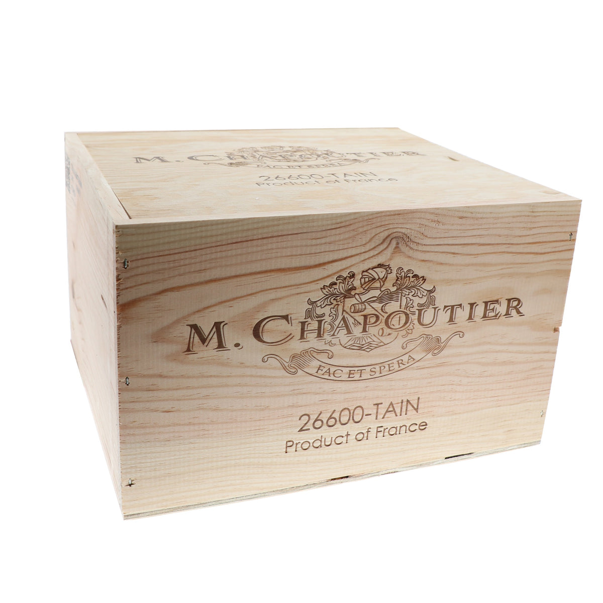 M. CHAPOUTIER Wooden Case 6 bottles