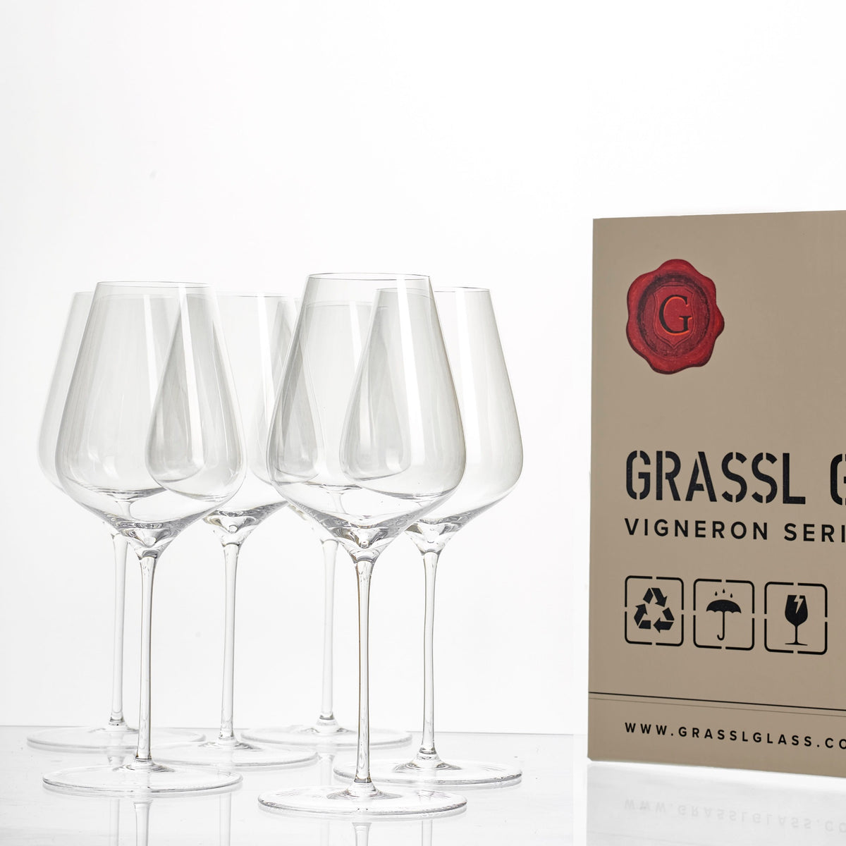 GRASSL GLASS Vigneron Series &quot;Mineralite&quot; (Box of 6)