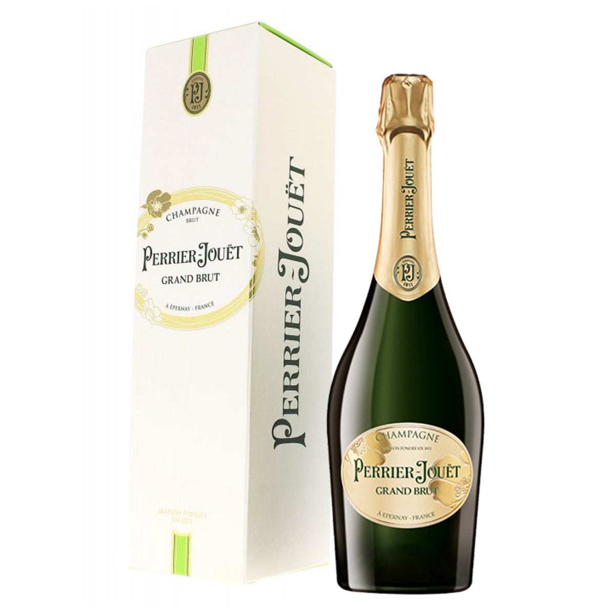 PERRIER JOUET Champagne Grand Brut NV with Gift Box